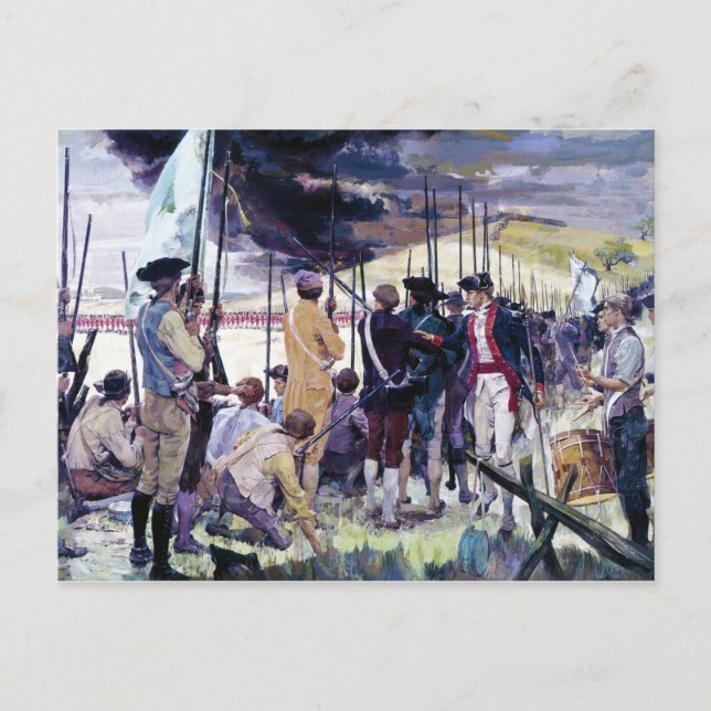 Die Weißen von Ken Riley Postkarte (Vorderseite)