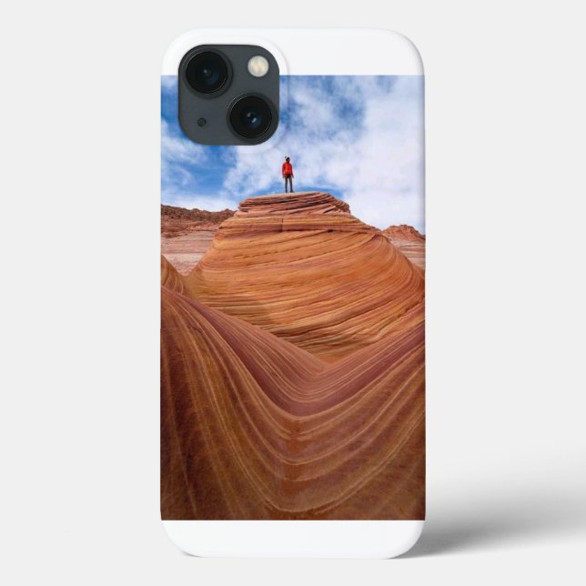 Die Welle, Arizona - Abstrakte Wüste Case-Mate iPhone Hülle (Rückseite)