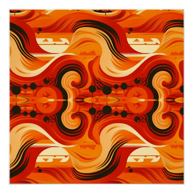 Die Welle aus dem 60er Poster (Vorderseite)