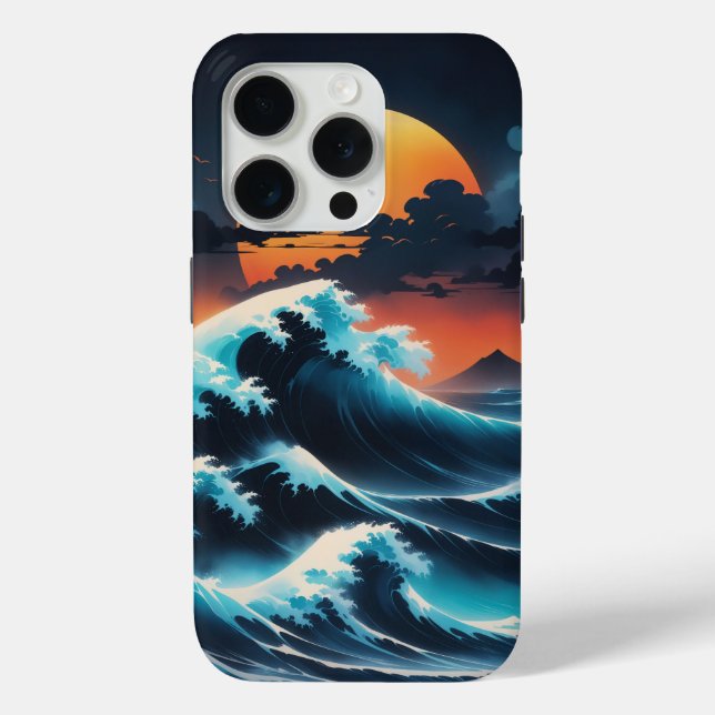 die Welle Case-Mate iPhone Hülle (Rückseite)