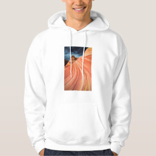 Die Welle, die Vermilion Klippen, Arizona Hoodie