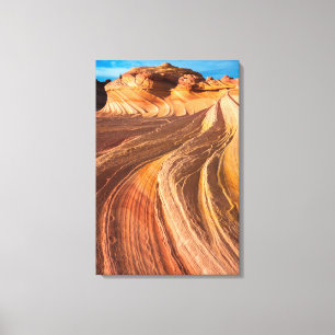 Die Welle in Arizona Leinwanddruck