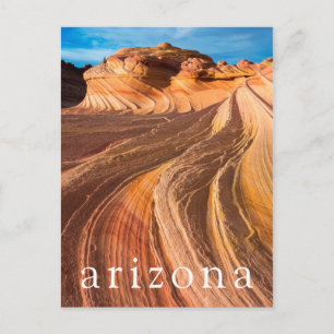 Die Welle in Arizona Postkarte