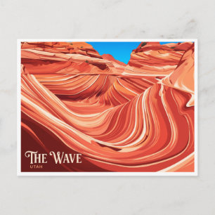 Die Welle Kanab Utah Postkarte