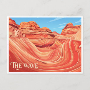 Die Welle Kanab Utah Postkarte