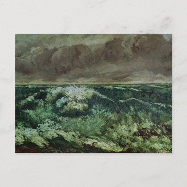 Die Welle nach 1870 Postkarte (Vorderseite)