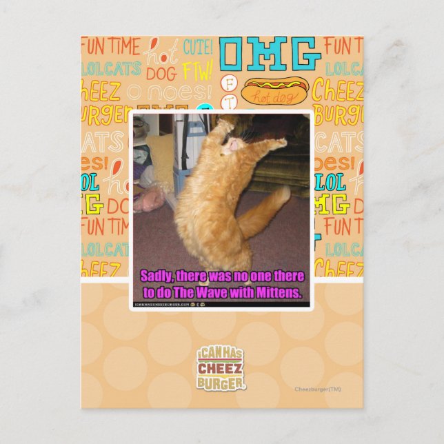 Die Welle Postkarte (Vorderseite)