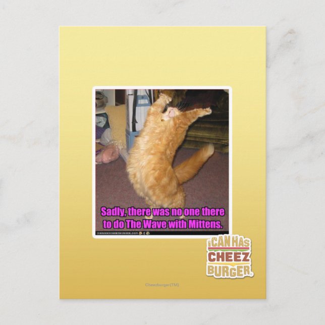 Die Welle Postkarte (Vorderseite)