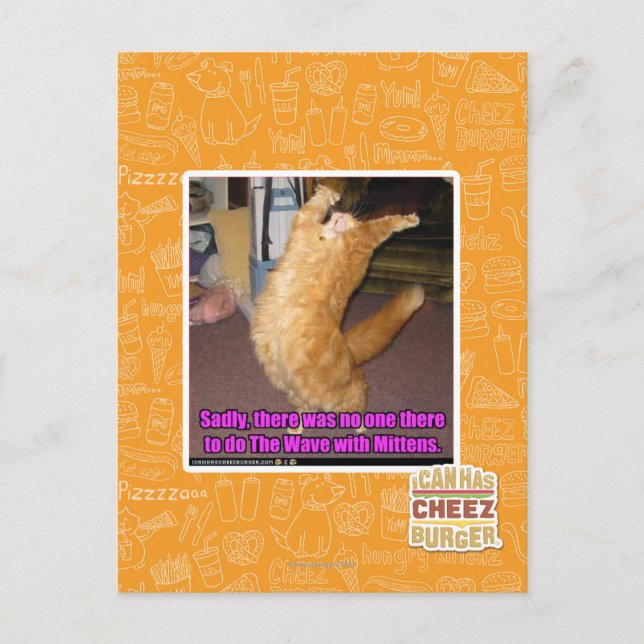 Die Welle Postkarte (Vorderseite)