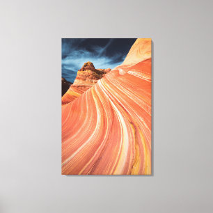 Die Welle, vermilion cliffs, Arizona Leinwanddruck
