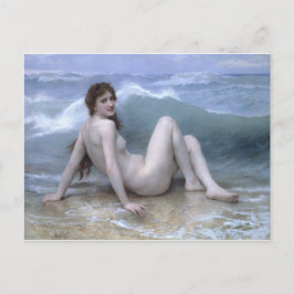 Die Welle von William-Adolphe Bouguereau Postkarte