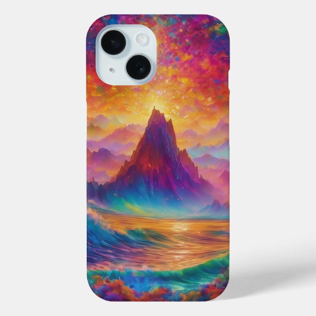 Die Wellen der Mindscapes reiten Case-Mate iPhone Hülle (Rückseite)