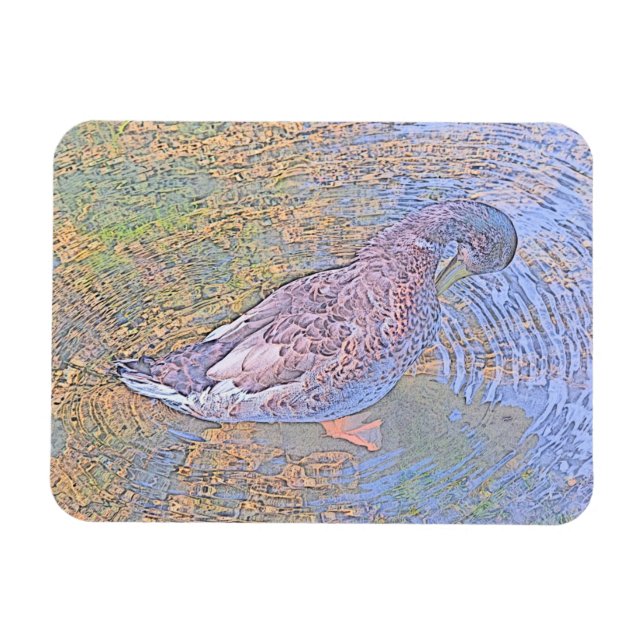 Die Wellen Magnet (Horizontal)