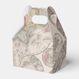 Die Welt 1860 - Ost- und Western-Hemisphären Geschenkschachtel