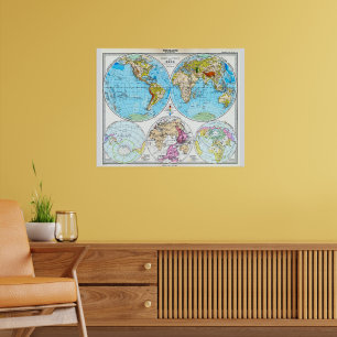 Die Welt 1891 Poster