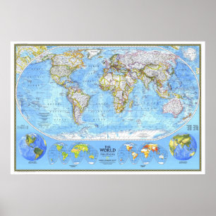 " Die Welt: 1994 KARTE ... Poster