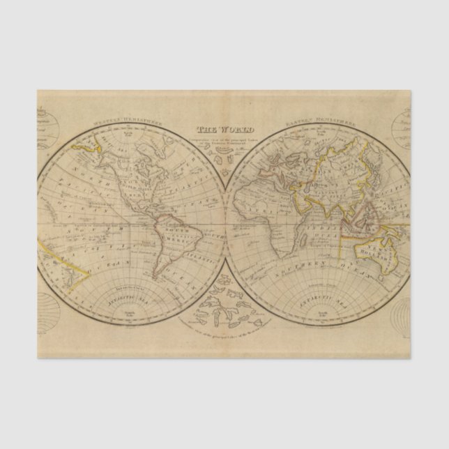 Die Welt 3 Seidenpapier (Vorderseite)