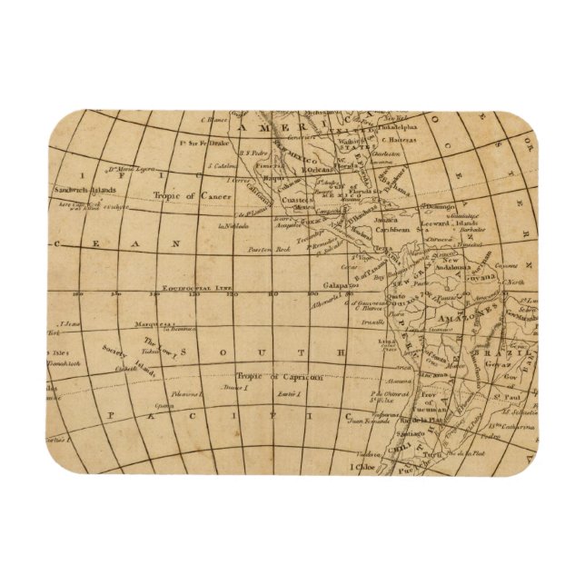 Die Welt 4 Magnet (Horizontal)