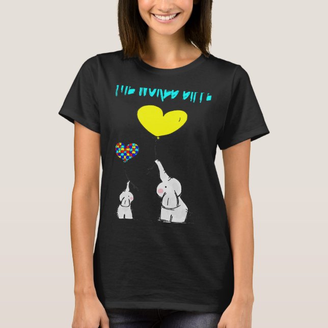 Die Welt anders als Autismus T-Shirt (Vorderseite)