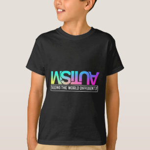 Die Welt anders Niedlich als Autismus Awa T-Shirt