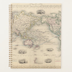 Die Welt auf der Vorstellung von Mercator Planer