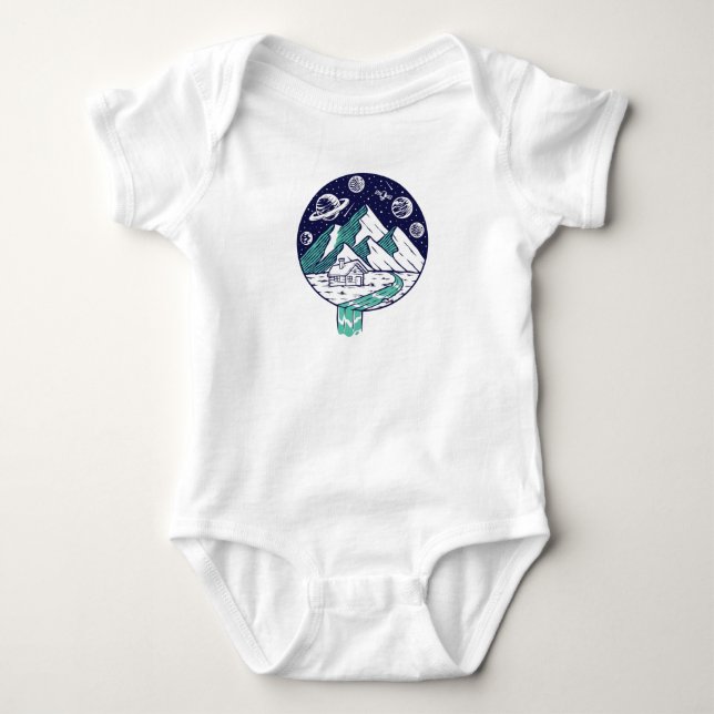 Die Welt Baby Strampler (Vorderseite)