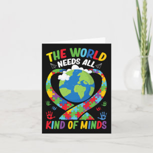 Die Welt braucht alle Arten von Minds Neurovielfal Karte