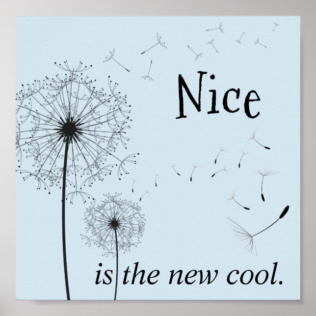 Die Welt braucht ein wenig Nizza (Poster) Poster (Vorne)