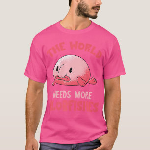 Die Welt braucht Hummelfisch Funny Blood Fish Grum T-Shirt