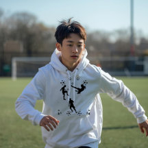 Die Welt der Fußball-Kids-Hoodie