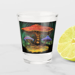 Die Welt der Pilze Schnapsglas
