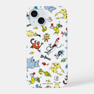 Die Welt des Dr. Seuss-Musters iPhone 15 Hülle