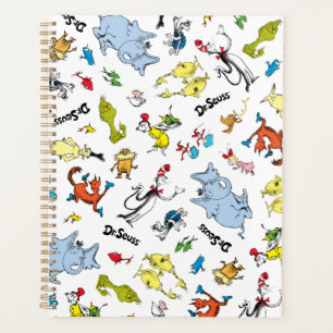 Die Welt des Dr. Seuss-Musters Planer