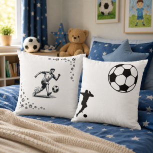 Die Welt des Fußballs Wurfkissen Kissen