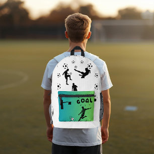 Die Welt des Fußballsrucksacks Bedruckter Rucksack