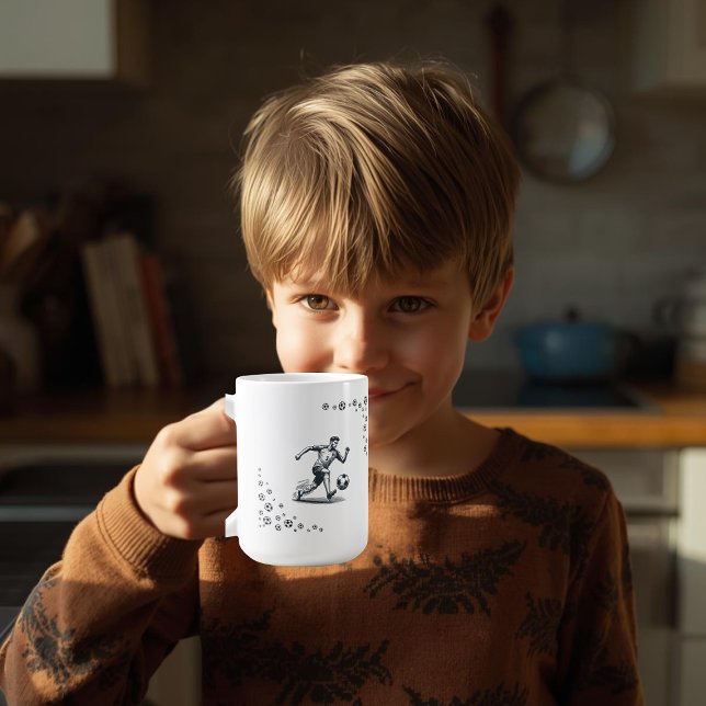 Die Welt des klassischen Fußballbechers Kaffeetasse (Von Creator hochgeladen)