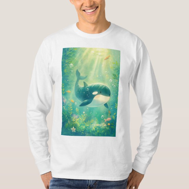 Die Welt des Orcas T-Shirt (Vorderseite)