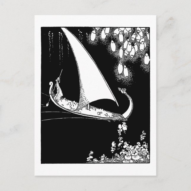 Die Welt des Traums Postkarte (Vorderseite)