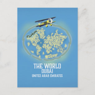 Die Welt Dubai Vereinigte Arabische Emirate Karte