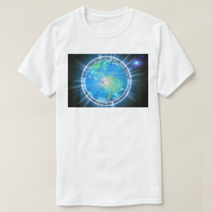 Die Welt durch die Menschen für die Menschen schaf T-Shirt