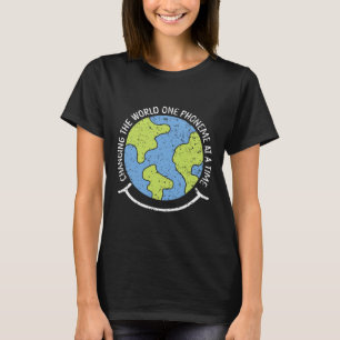 Die Welt ein Phonem zu einer Zeit Dyslexie Bewusst T-Shirt