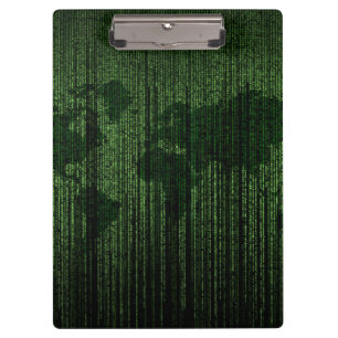 Die Welt in der Matrix Klemmbrett