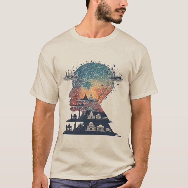 Die Welt in Ihren Träumen T-Shirt (Vorderseite)