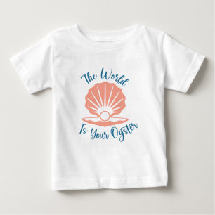 Die Welt ist deine Austernwelt  Baby T-shirt