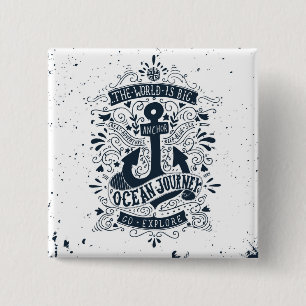 Die Welt ist groß - gehen Sie erforschen Button