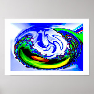 DIE WELT IST MEINE AUSTER POSTER
