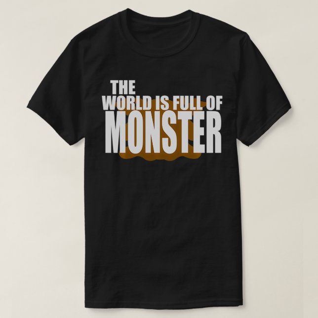 Die Welt Ist Voll Von Monster Pullover  (Design vorne)