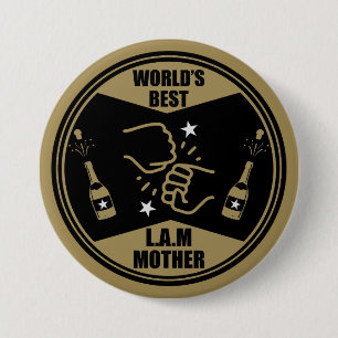 Die Welt ist wie eine Mutter Button