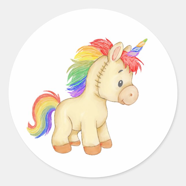 Die Welt mit Magie spalten Runder Aufkleber (Vorderseite)