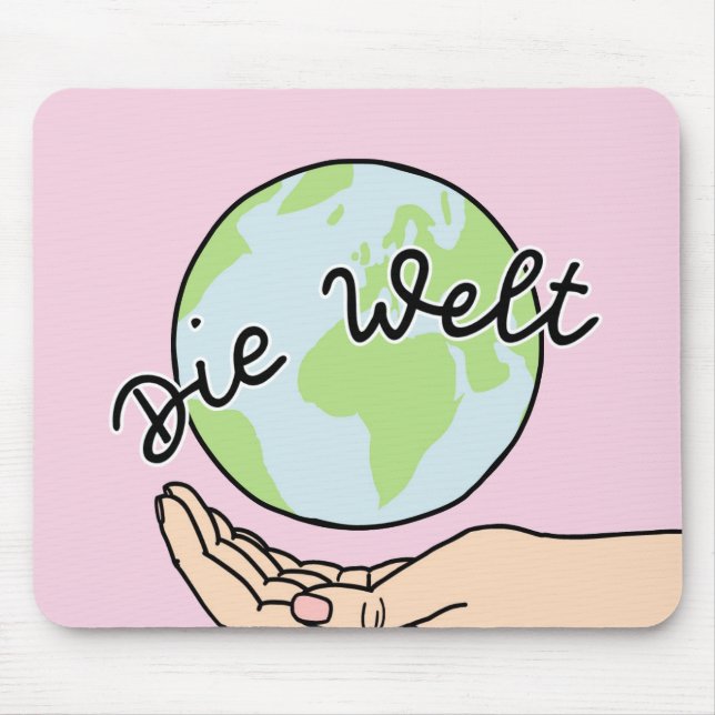 Die Welt Mousepad (Vorne)